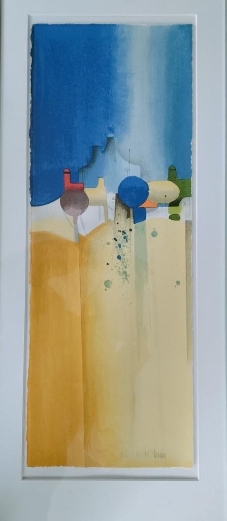 Gelimiteerde zeefdruk roelof hofman. Nederlandse kunst, Antiek en Kunst, Ophalen of Verzenden