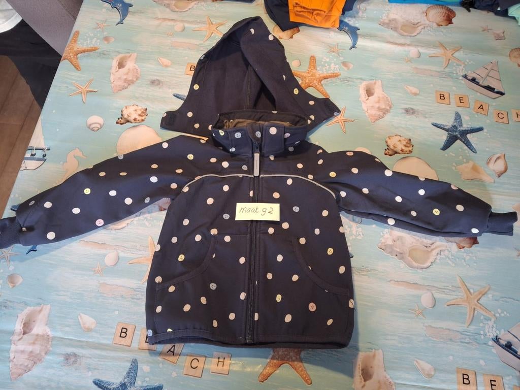 Softshell jasje maat 92, Ophalen of Verzenden, Meisje, Jas