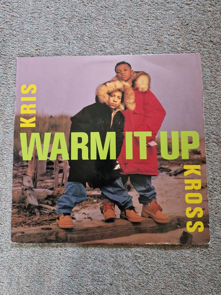 Kris Kross - Warm It Up 12 inch Vinyl, Ophalen, 1985 tot 2000, Zo goed als nieuw, 12 inch