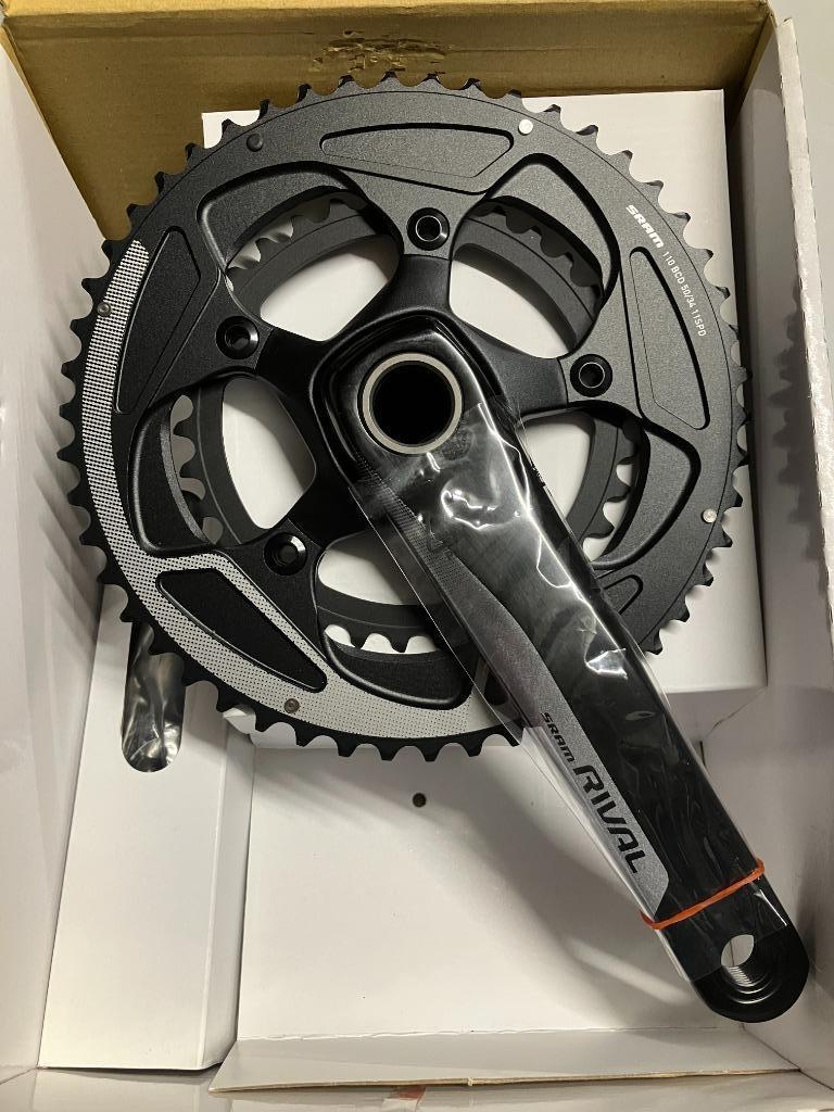 SRAM Rival 22 crankset – 11-speed compact GXP – Nieuw, Ophalen of Verzenden, Nieuw, Crankstel of Pedalen, SRAM