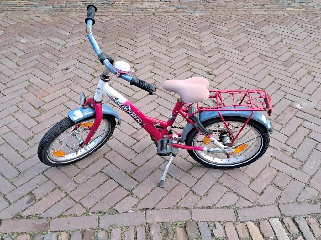 Kinderfiets - Gebruikssporen, mist kettingkast, Ophalen, Gebruikt, Noxon