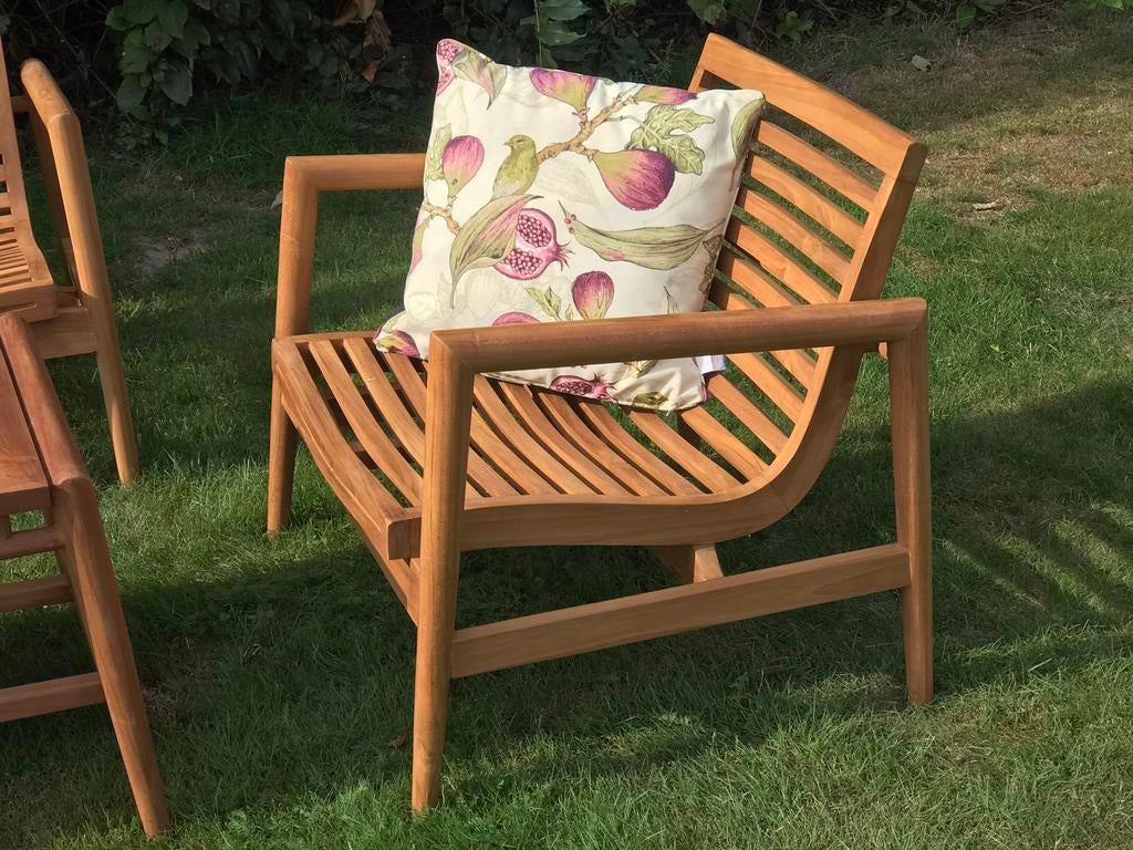 Foto 5 van Groot Assortiment Teak Tuinstoelen / Nieuw & Gebruikt