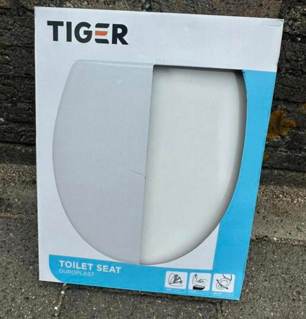 Nieuw in de door standaard Toilet bril van tiger standaard, Ophalen of Verzenden, Nieuw, Toilet