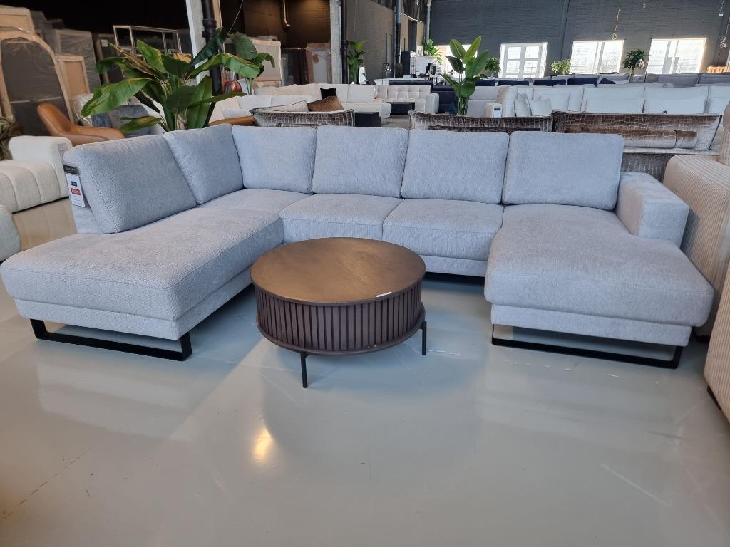 Boucle U-bank | Hoekbank | Vianen, Huis en Inrichting, Ophalen, Info@trendvortex.com, U-bank met breedte van 310 cm !, Hout