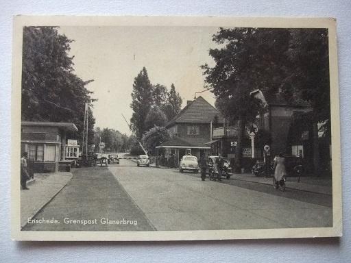 P156 Enschede - grenspost Glanerbrug, Verzenden, 1940 tot 1960, Gelopen, Overijssel
