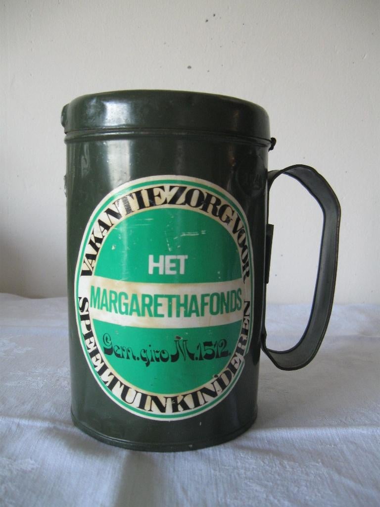 Hele oude collectebus van Margarethafonds Speeltuinkinderen, Ophalen of Verzenden