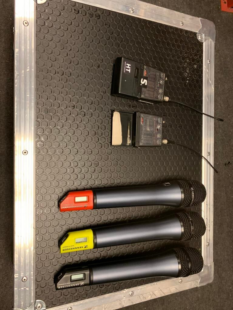Sennheiser EM3031 SKM3072 SK3063 draadloze microfoons, Ophalen of Verzenden, Zo goed als nieuw, Zangmicrofoon