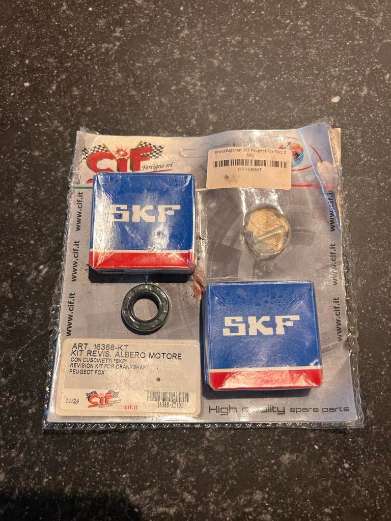 SKF Krukaslagerset Peugeot Fox 50cc, Ophalen of Verzenden, Nieuw, Overige typen
