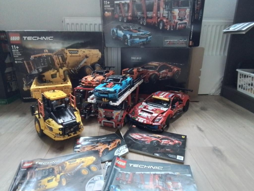LEGO Technic Sets, Ophalen