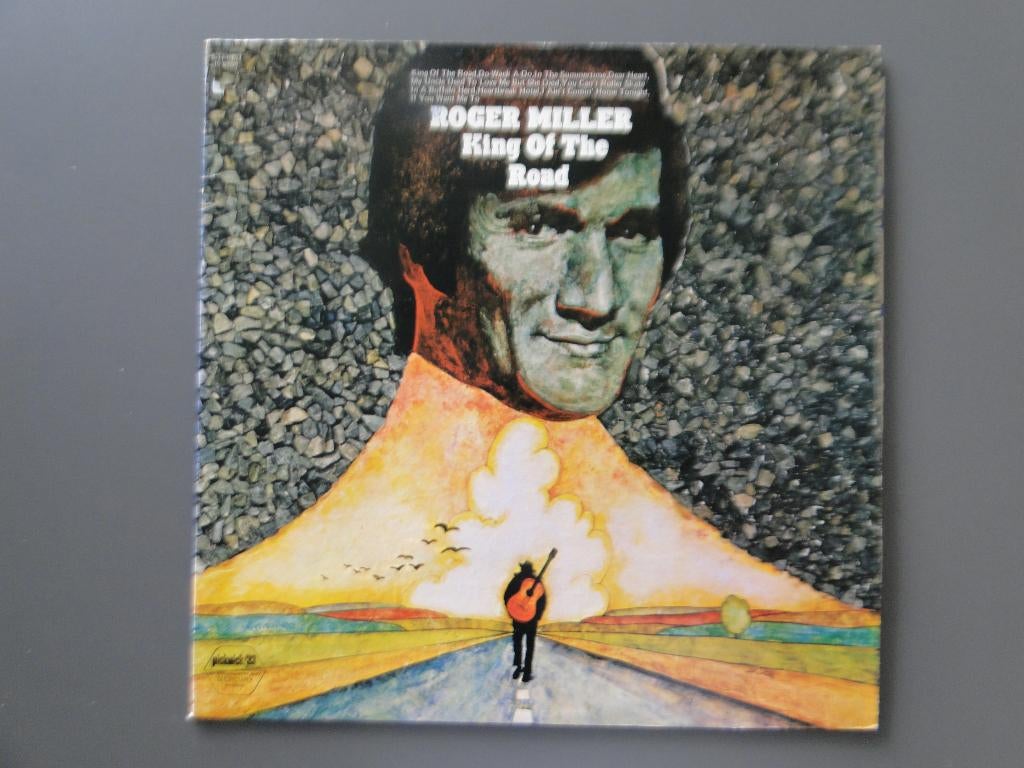 Lp van Roger Miller : King of the road voor 2 € aangeboden., Ophalen of Verzenden, Zo goed als nieuw, 12 inch