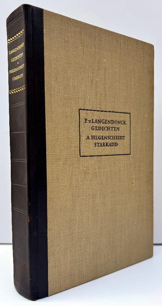 Langendonck, P. v. - Gedichten en Hegenscheidt, A – Starkadd, Antiek en Kunst, Ophalen of Verzenden