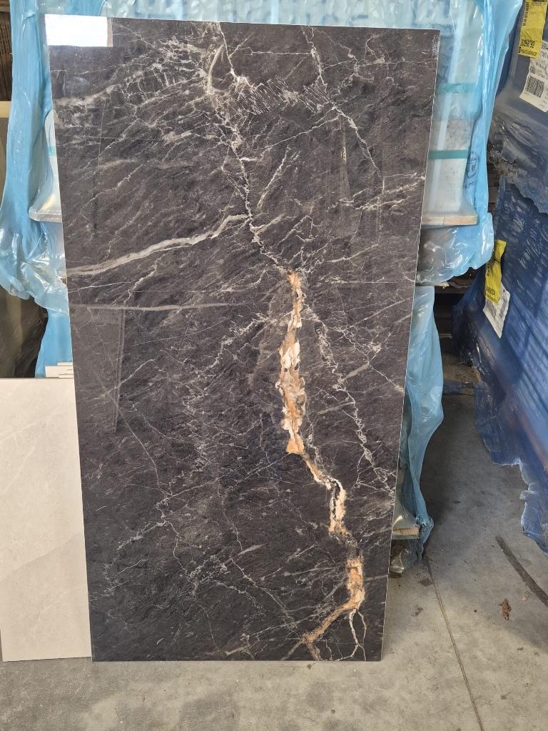 Marmerlook tegel 60x120cm 1ste keus €35,00 m2, 60 cm of meer, Nieuw, Ophalen of Verzenden, 10 m² of meer