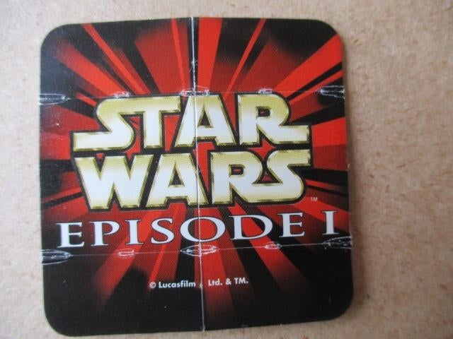 adv11154 star wars plaatje 1, Ophalen, Gebruikt, Overige typen