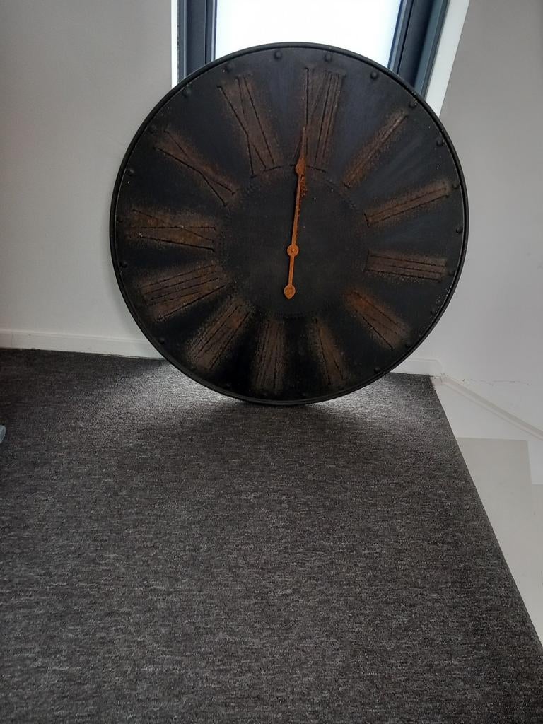 Light&Living Wandklok - Stijlvolle Wanddecoratie, Ophalen, Zo goed als nieuw, Analoog, Wandklok