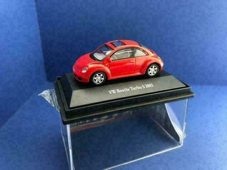 TCM VW Beetle Turbo rood 1/60, Hobby en Vrije tijd, Verzenden, Nieuw, Bus of Vrachtwagen, Rietze