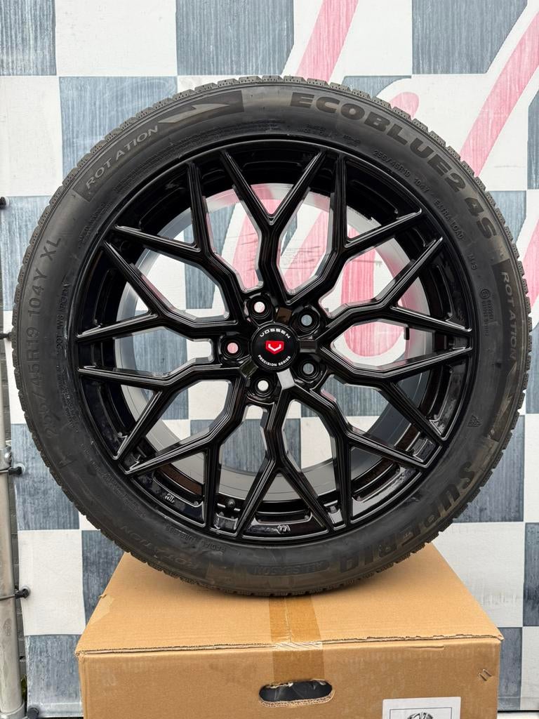 19 inch Vossen velgen volkswagen transporter 5x120 vw T5 T6, 19 inch, Bestelwagen, 255 mm, Velg(en)