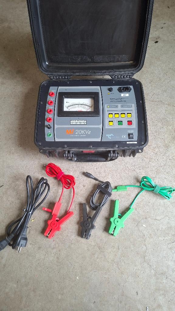 MEGABRAS MI20 KVE 20 kV - Hoogspanningsisolatietester, ., Ophalen of Verzenden, Zo goed als nieuw, .