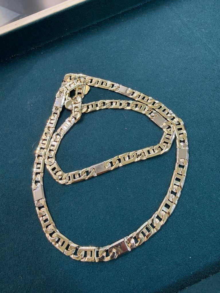 14KT Goud - 86.14 Gram - Ketting - ROLLIE - Herenketting, Ophalen, Nieuw, Goud