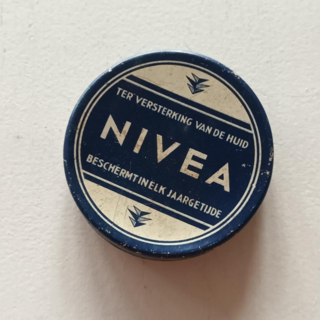 Oud Nivea Crème Blikje, Ophalen of Verzenden, Gebruikt, Verpakking