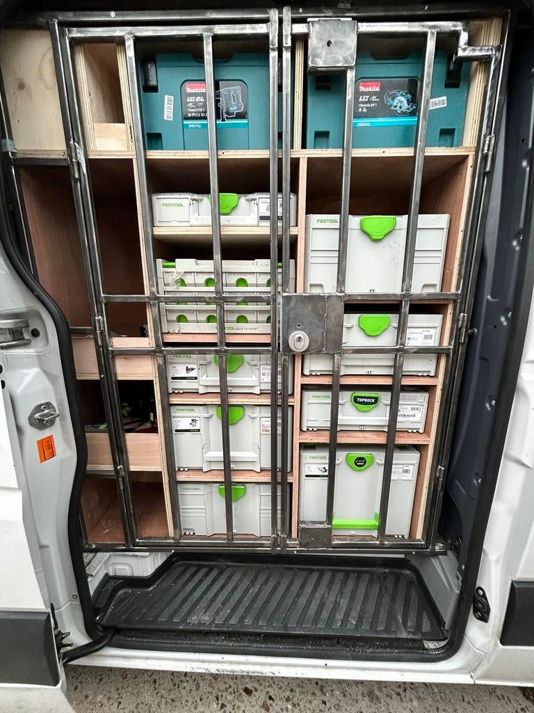 Beveiligings hekwerk bus