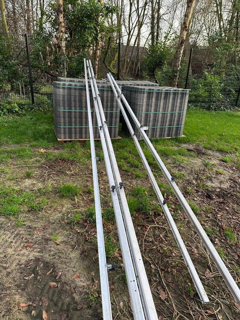 Dakmontagesysteem zonnepanelen, Doe-het-zelf en Verbouw, Zonnepanelen en Toebehoren, Ophalen, Gebruikt, Overige typen