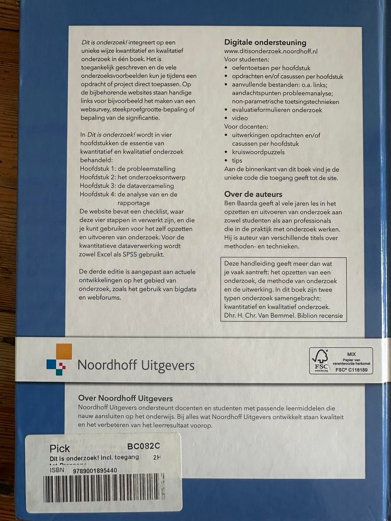 Dit is onderzoek!, Ophalen of Verzenden, Alpha, Gelezen, HBO