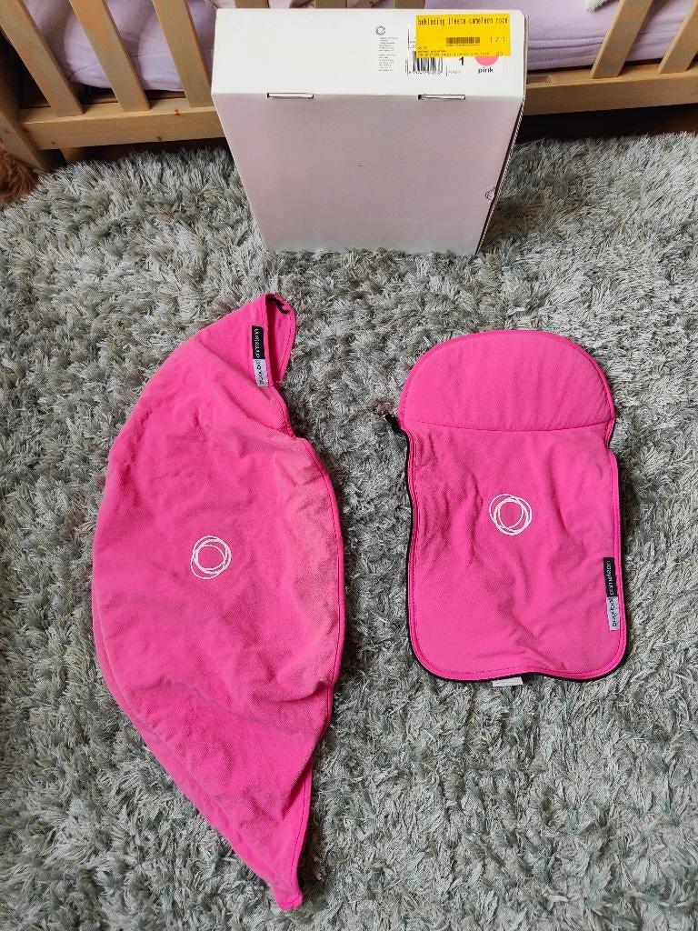Bugaboo accessoires adapter bekleding voetenzak meerijplank, Ophalen, Gebruikt, Bugaboo, Combiwagen