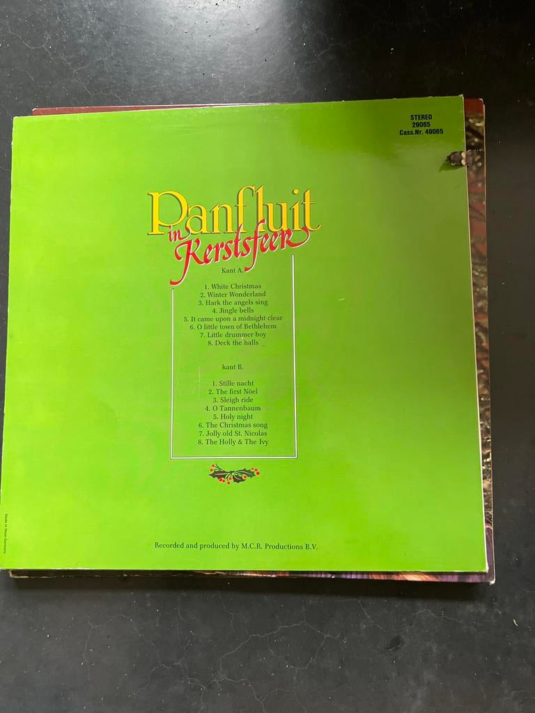 Panfluit in Kerstsfeer LP, Ophalen of Verzenden, Gebruikt, Kerst