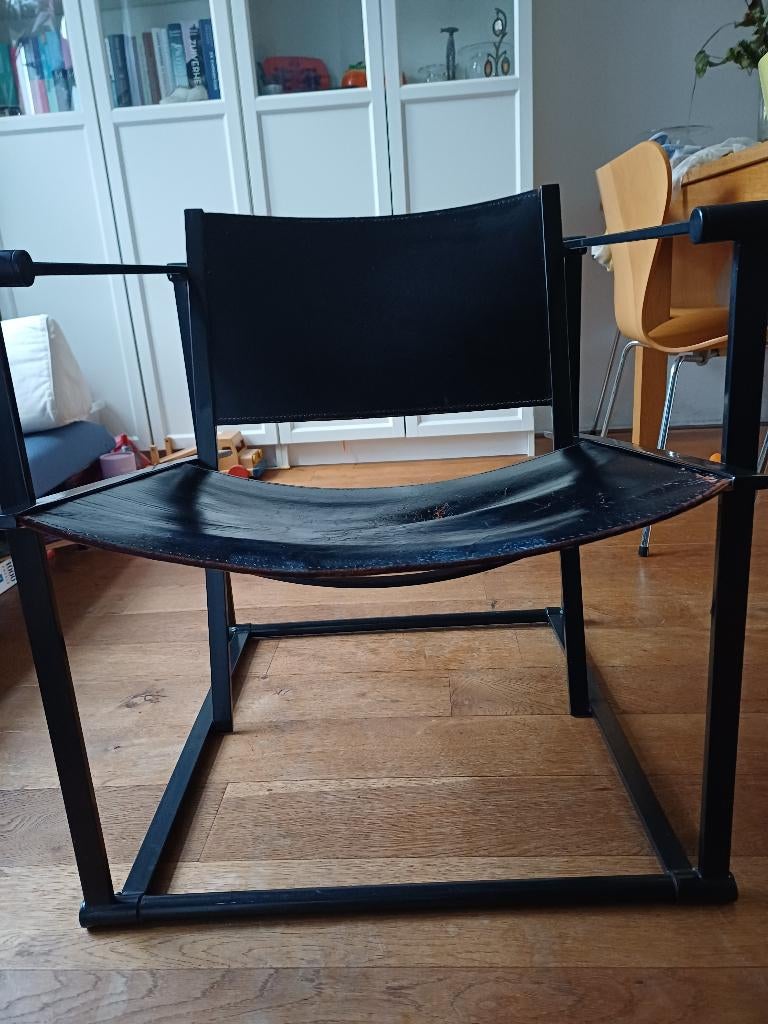 Pastoe stoel kubus Radboud van Beekum, Ophalen, Gebruikt, Vintage, 75 tot 100 cm