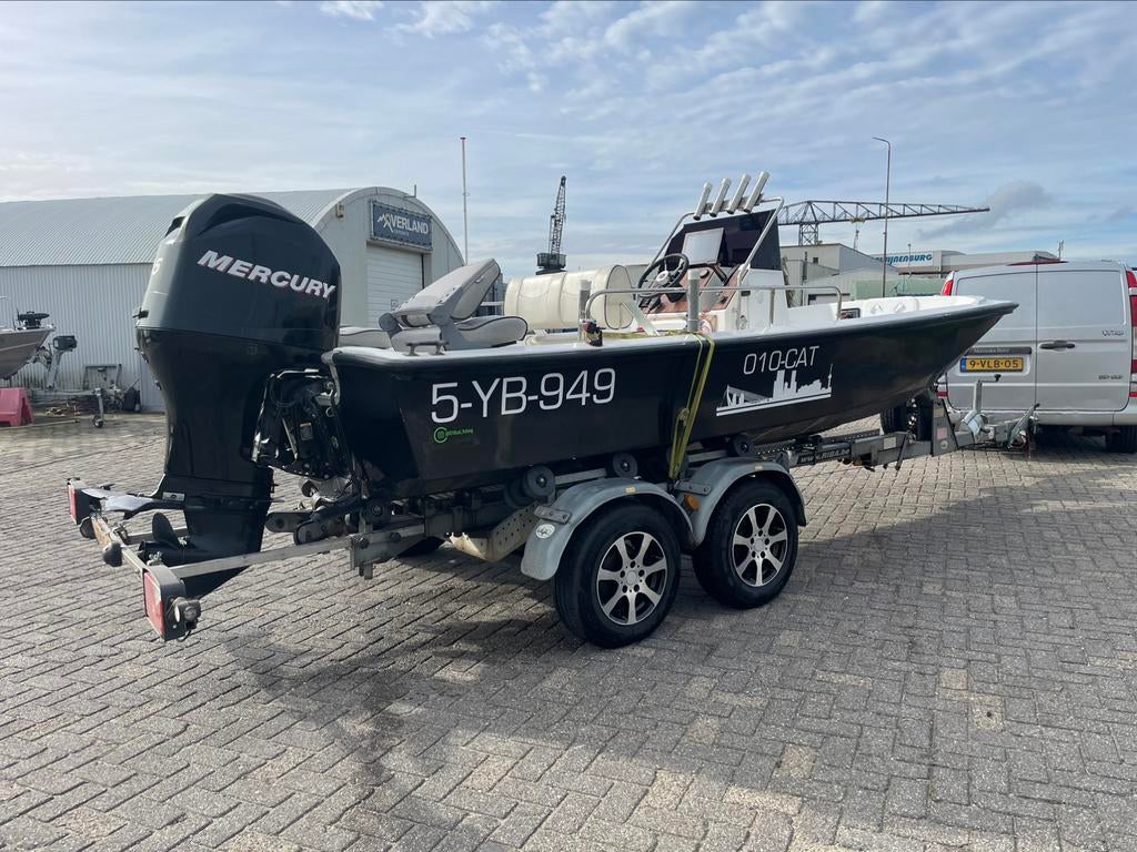 Hellas Mykonos 17 met 115pk Mercury / Boston Whaler Montauk, Watersport en Boten, 70 pk of meer, Gebruikt, Ophalen of Verzenden
