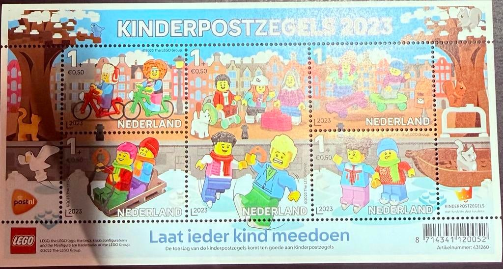Kinderpostzegels 2023 - Nederland, Postzegels en Munten, Ophalen of Verzenden, Na 1940, Postfris