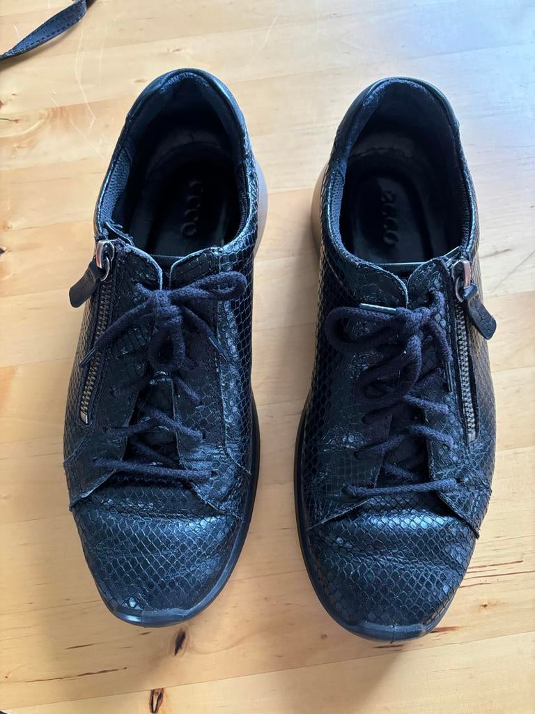 Ecco dames schoenen maat 40 - zwart, Schoenen met lage hakken, Zwart, Ophalen of Verzenden, Zo goed als nieuw