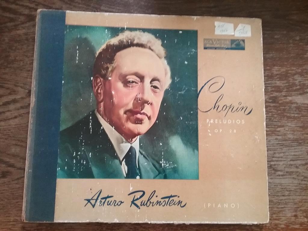 Arthur Rubinstein Chopin Preludios Opus 28, Cd's en Dvd's, Vinyl | Klassiek, Ophalen, Gebruikt, Overige formaten, Overige typen