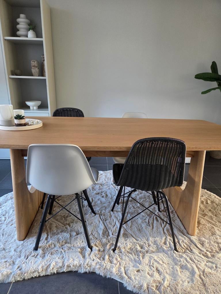 4 eetkamerstoelen van Be Pure Home, Ophalen, Grijs