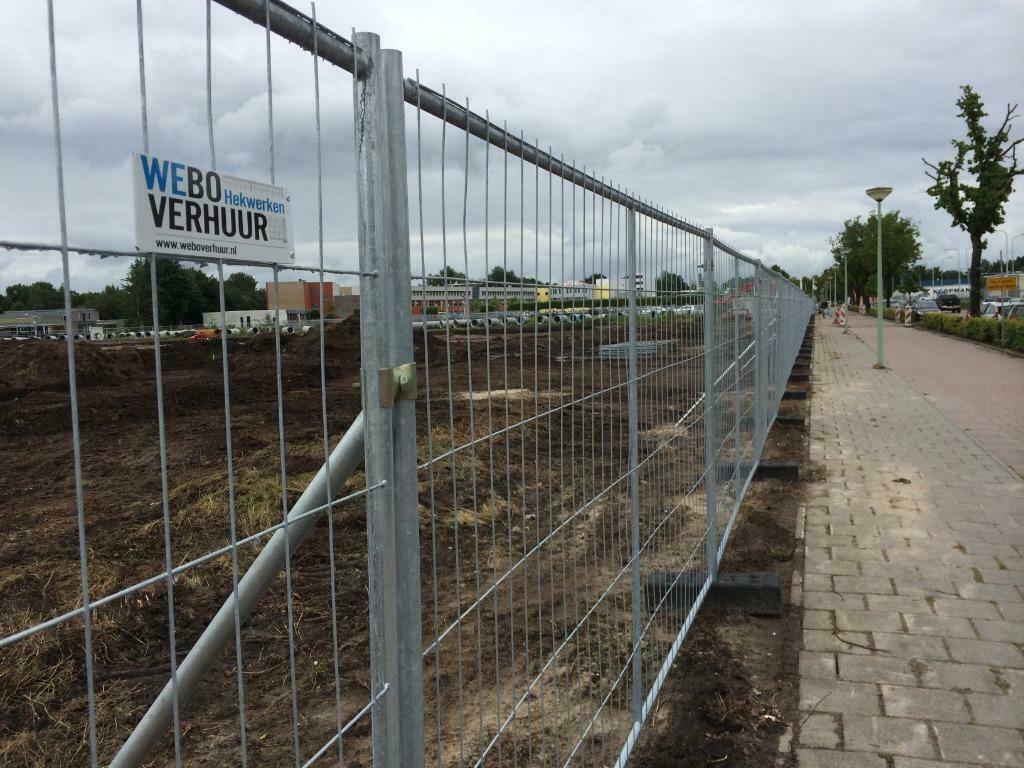 Bouwhekken huren / verhuur, Ophalen, Gebruikt