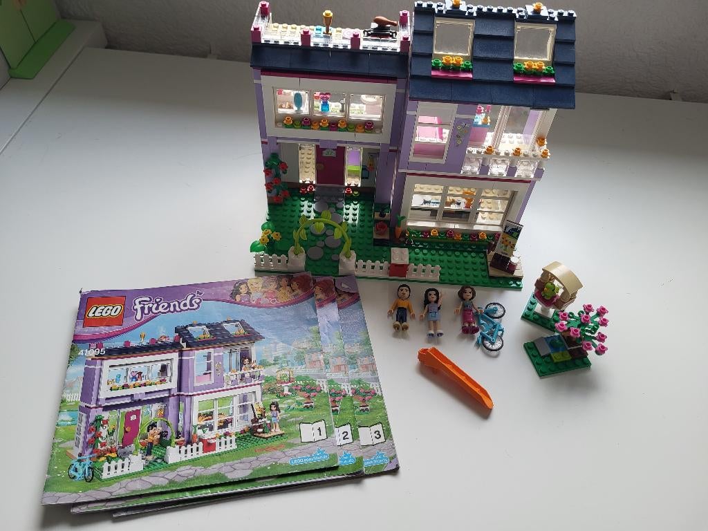 Lego Friends - Emma's House (41095), Kinderen en Baby's, Speelgoed | Duplo en Lego, Gebruikt, Lego, Complete set, Ophalen of Verzenden
