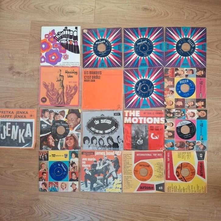 Nederbeat verzameling sixties singles lot nederbiet, Gebruikt, Verzenden, 7 inch, Single