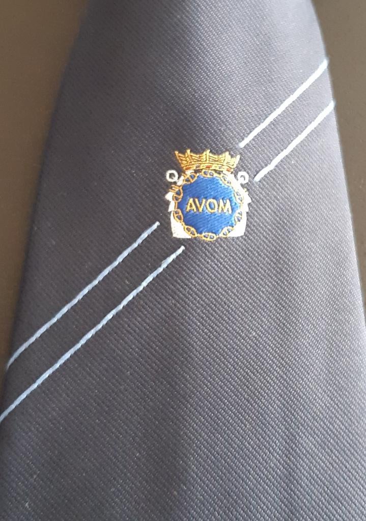 AVOM Algemene Vereniging Oud Marinepersoneel stropdas, Ophalen of Verzenden, Landmacht, Nederland, Kleding of Schoenen
