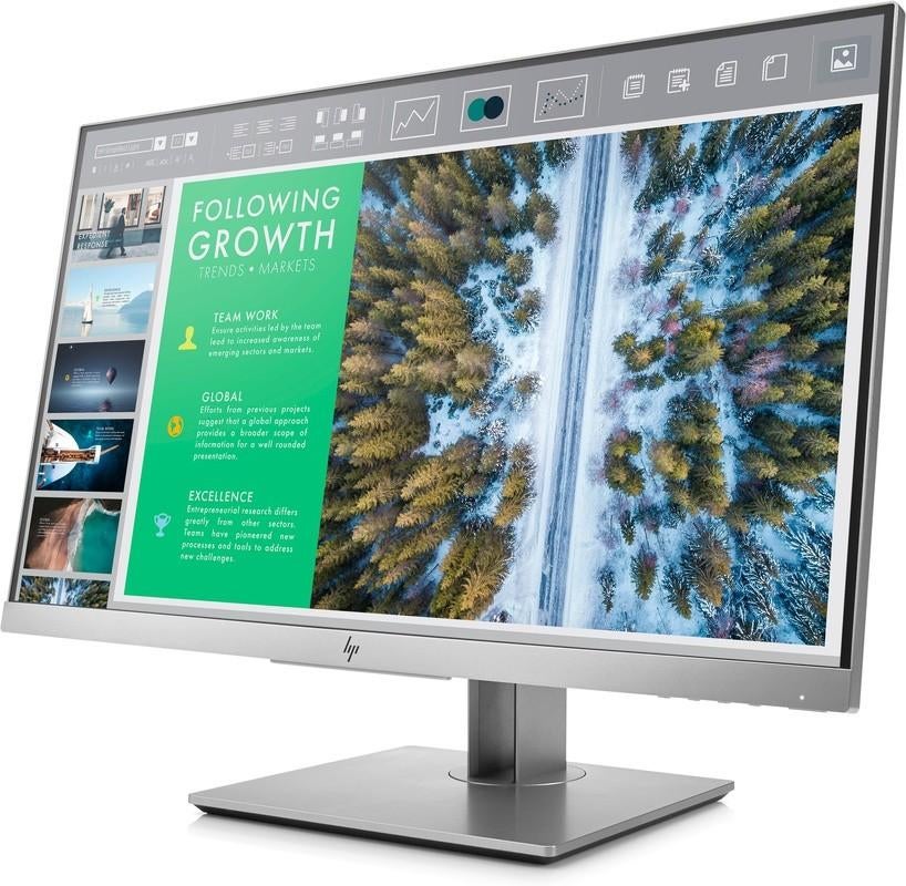 HP EliteDisplay E243i Zilver FHD IPS Edge-lit 5MS OP=OP, Computers en Software, Monitoren, Gaming, IPS, Full HD, Ophalen of Verzenden