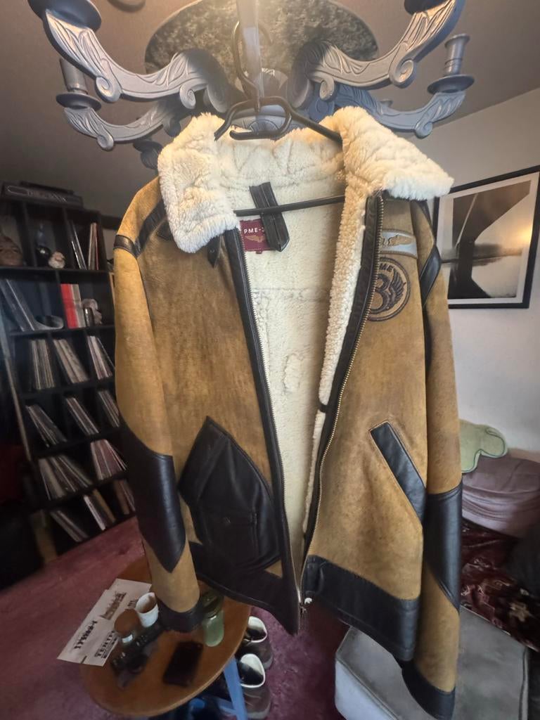 Zo goed als nieuwe Lammy Coat - 1 keer gedragen, Ophalen of Verzenden, Zo goed als nieuw, Overige maten, Bruin