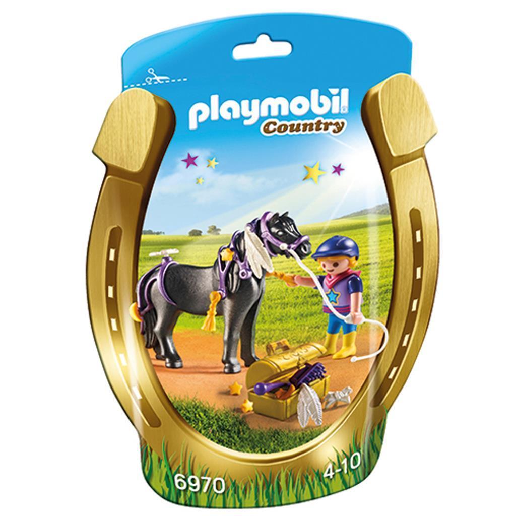 Playmobil: 6970 Pony om te versieren 'Ster', ., Nieuw, Ophalen of Verzenden, .