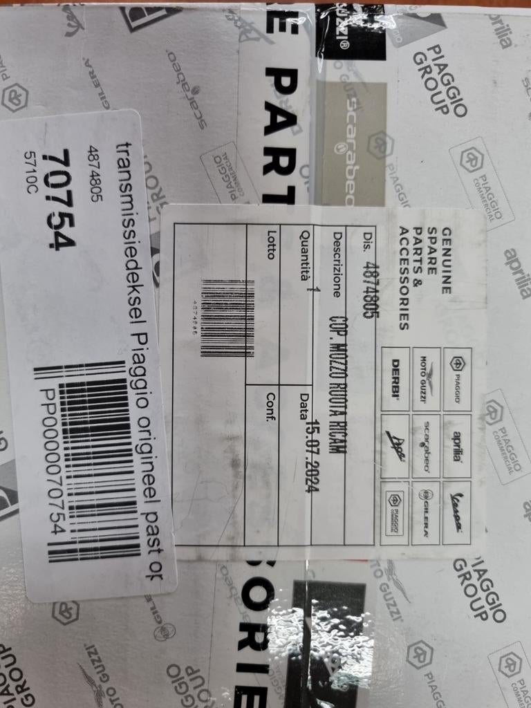 transmissiedeksel Piaggio zip 2t 4t lx s € 79,-, Ophalen of Verzenden, Nieuw, Blok, Piaggio