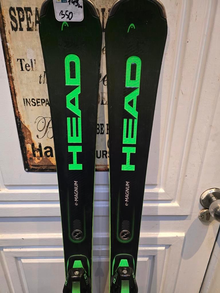 149cm 24/25  HEAD SUPERSHAPE E-MAGNUM WORLDCUP SW NP1000€, 140 tot 160 cm, Ophalen of Verzenden, Zo goed als nieuw, Carve