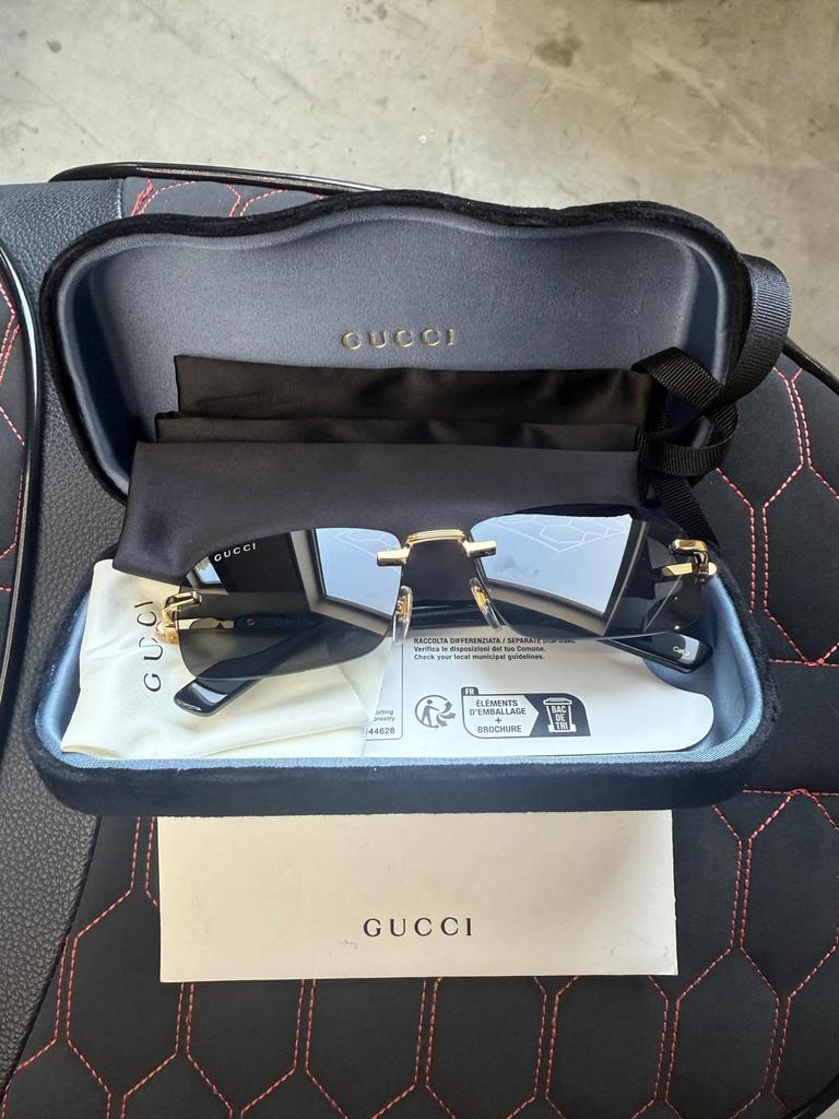 Gucci bril 56 MM, Sieraden, Tassen en Uiterlijk, Zonnebrillen en Brillen | Heren, Ophalen, Zo goed als nieuw, Overige merken