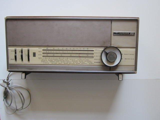 Buizen radio met Philips mini Watt buizen, Antiek en Kunst, Ophalen of Verzenden