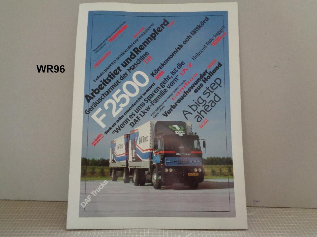 daf 2500 folder, Ophalen of Verzenden, Zo goed als nieuw, Overige merken