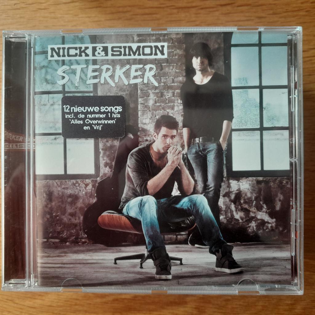 cd Nick & Simon - Sterker., Ophalen of Verzenden, Zo goed als nieuw, Levenslied of Smartlap