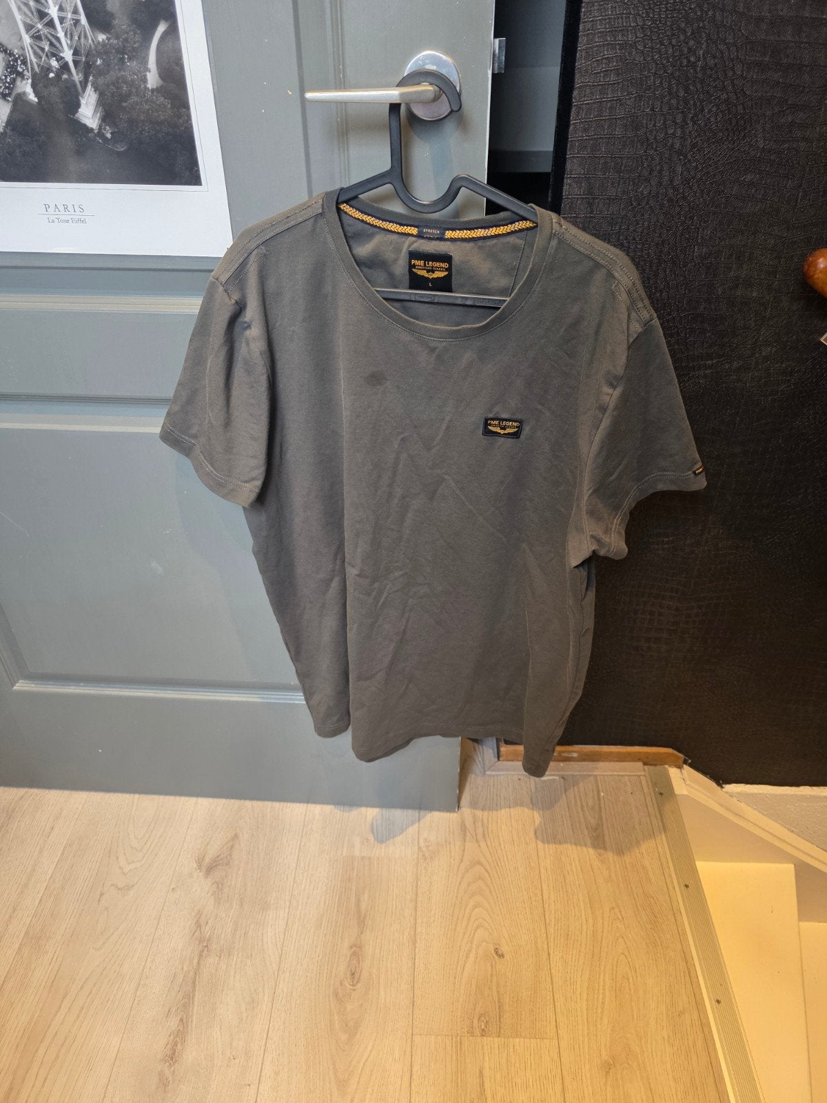 T-shirt - PME Legend - Heren - L - Grijs, Kleding | Heren, T-shirts, Maat 52/54 (L), Ophalen of Verzenden, Grijs, Pme Legend