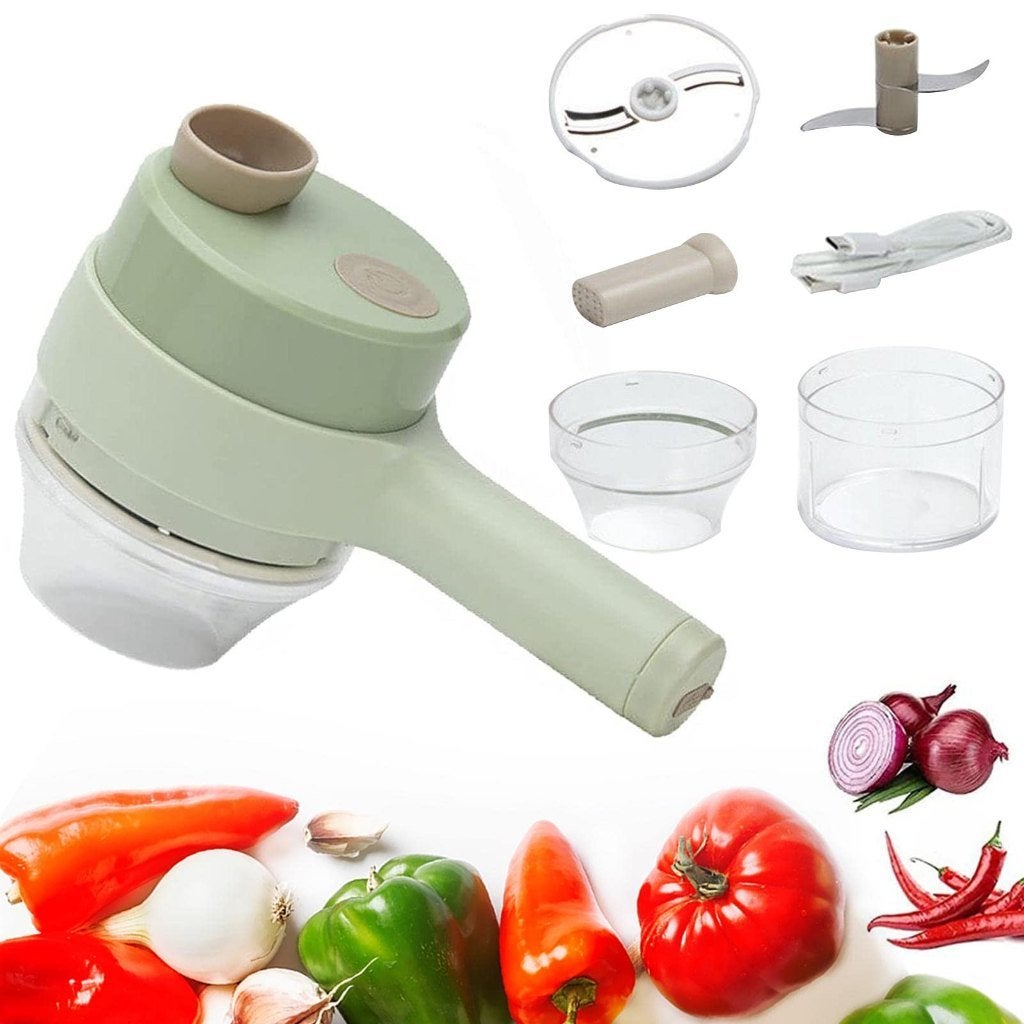 'Smart Food Solutions 4 in 1 Multi Kitchen Tool'. HAKmolen, Minder dan 1 liter, Ophalen of Verzenden, Nieuw, 3 snelheden of meer