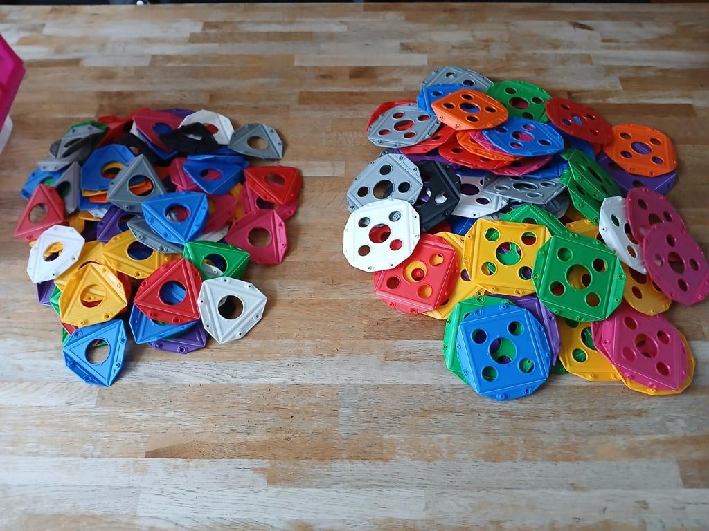 Triqo constructiesoeelgoed / Triqo's bouwspeelgoed, Ophalen of Verzenden, Gebruikt, Overige merken